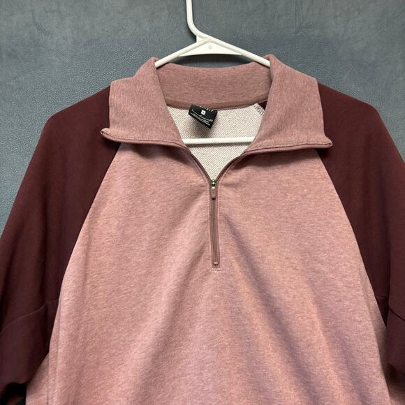 Nike Dri Fit Jacket Light Women Small Long Tail Running Athletic Pullover Raglan - Picture 7 of 7